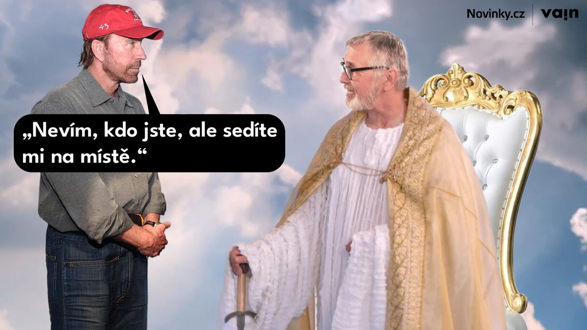 A tenhle znáte? Přijde Chuck Norris do nebe a…